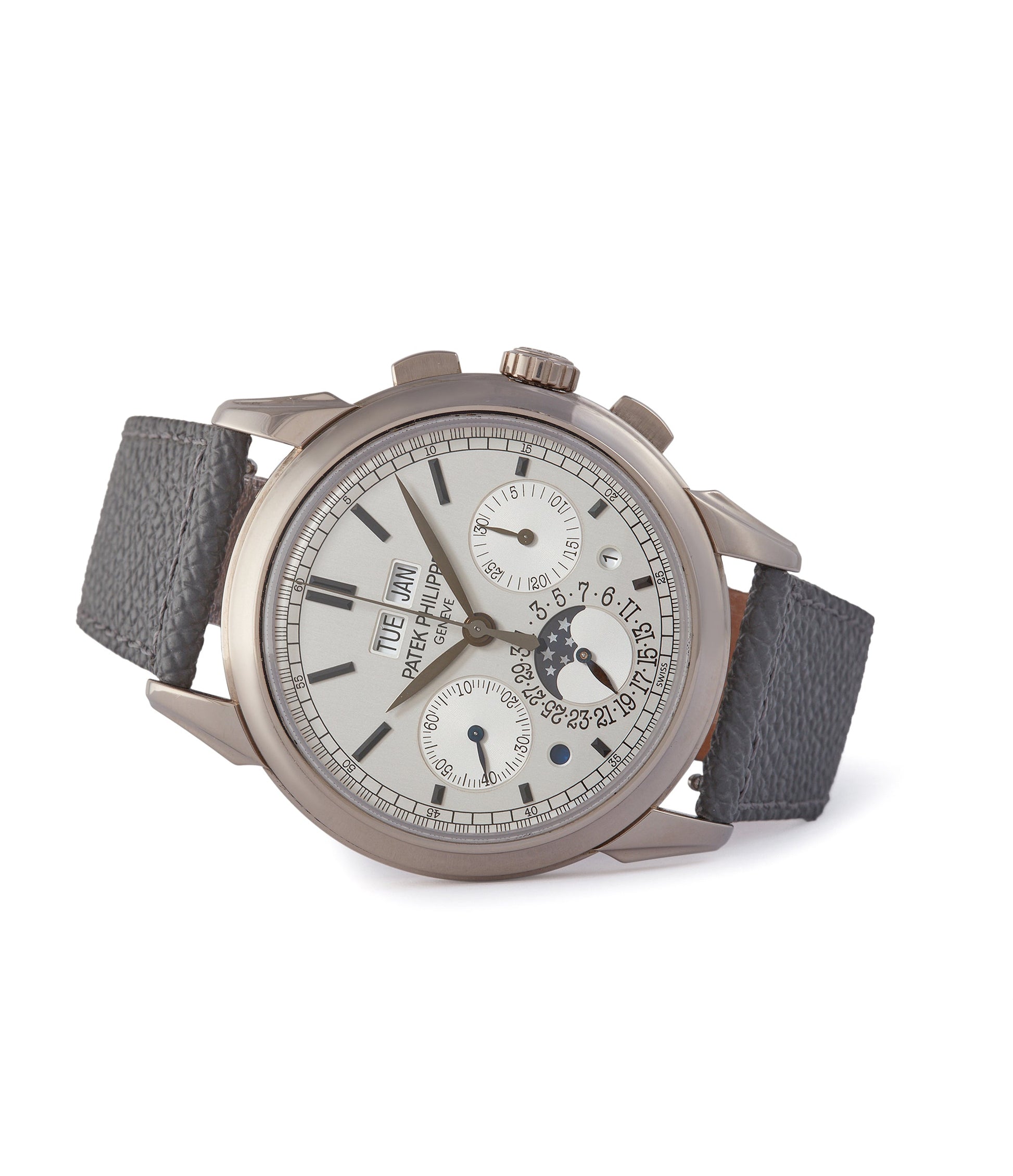 5270G First Generation | Perpetual Calendar Chronograph | White Gold