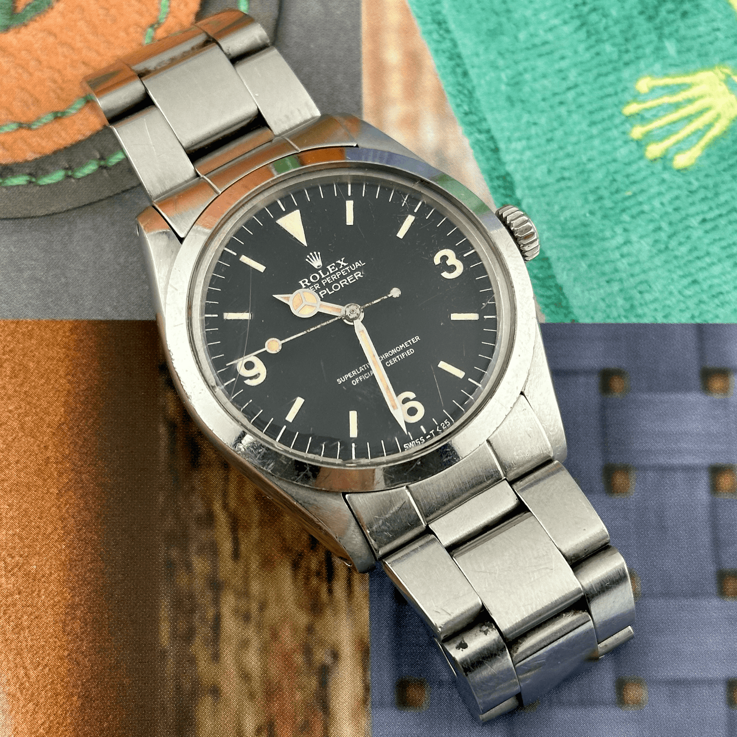 Vintage Rolex Explorer 1016 Black