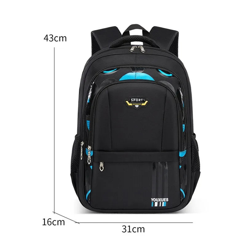 2024 New Children School Bags Kids Backpack In Primary Schoolbag For Teenager Boys Waterproof Backpacks Book Bag Mochila