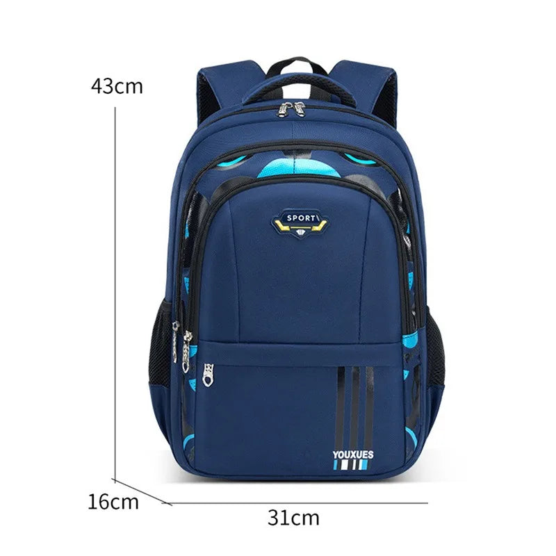 2024 New Children School Bags Kids Backpack In Primary Schoolbag For Teenager Boys Waterproof Backpacks Book Bag Mochila