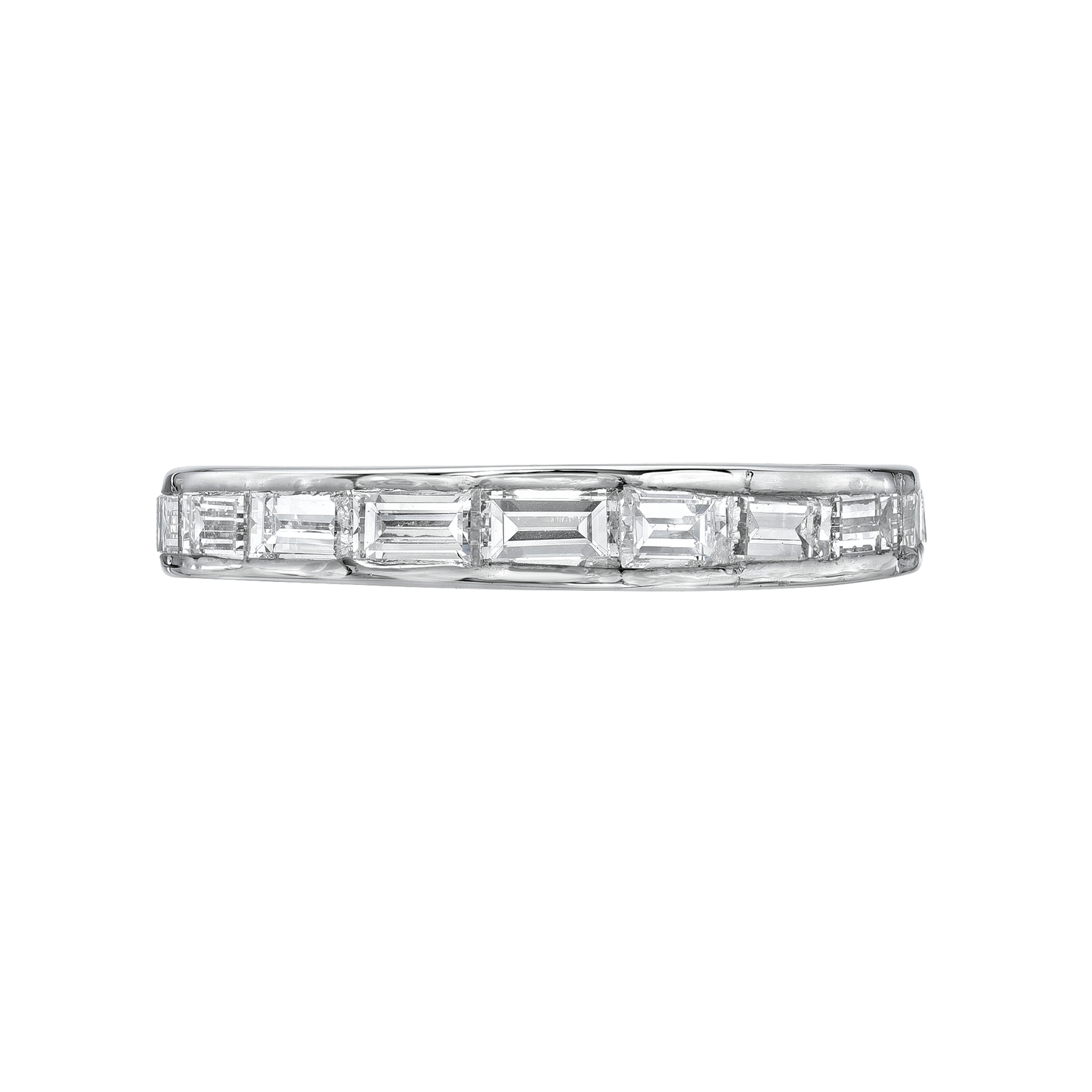 Tiffany & Co. Baguette Eternity Band Platinum