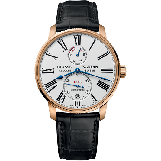 Ulysse Nardin Marine Torpilleur 42mm 1182-310/40 White Dial