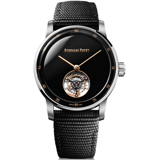 Audemars Piguet Code 11.59 Self Winding Flying Tourbillon 41mm 26396NB.OO.D002KB.01 Black Onyx Dial