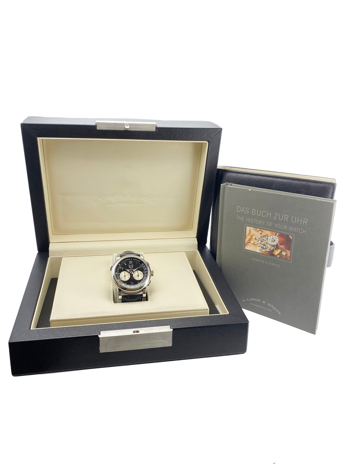 A. Lange & Sohne Double Split 404.035 Mens Watch Box Papers