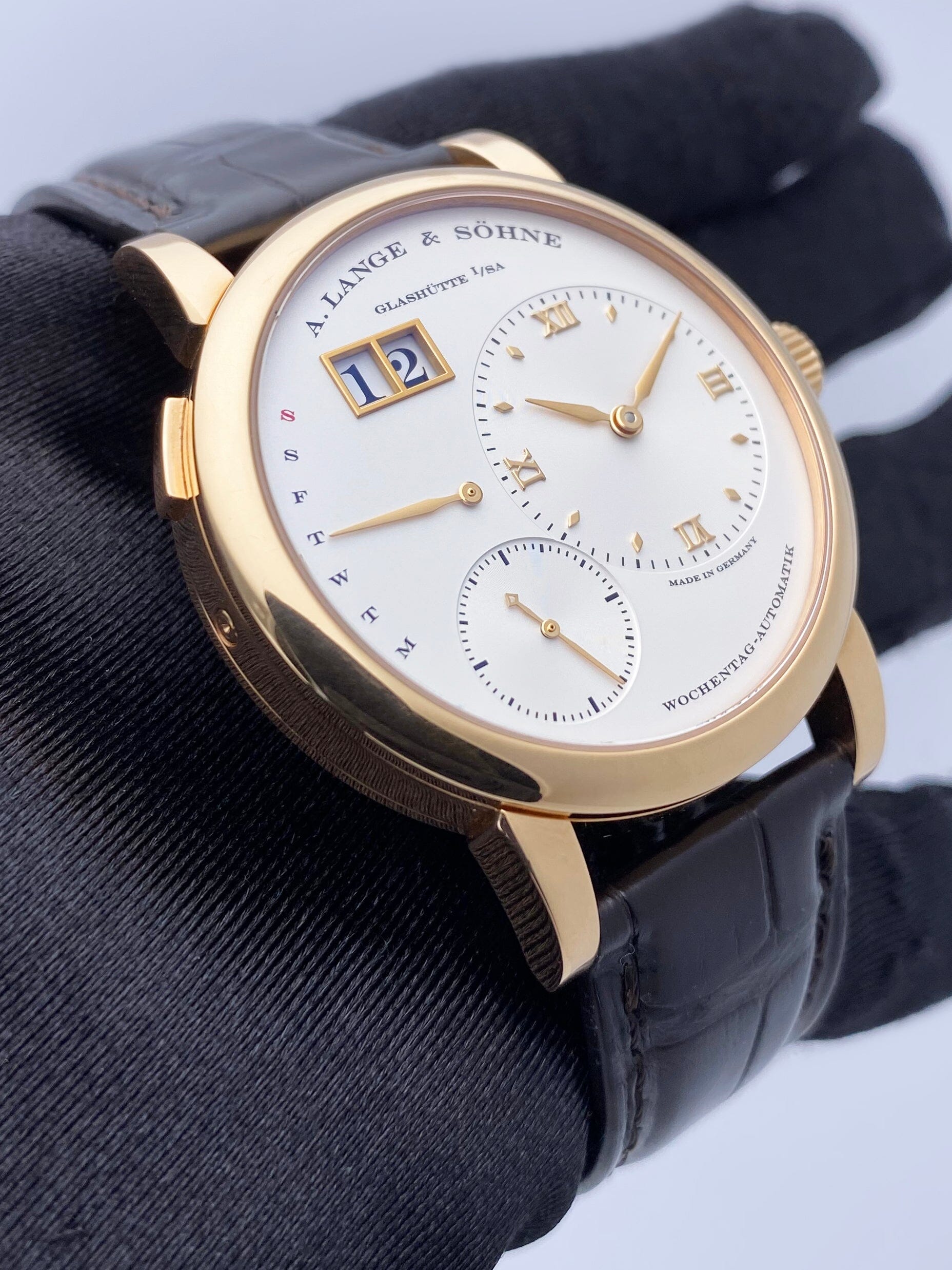 A. Lange & Sohne Lange 1 Daymatic 320.032 Mens Watch With Papers