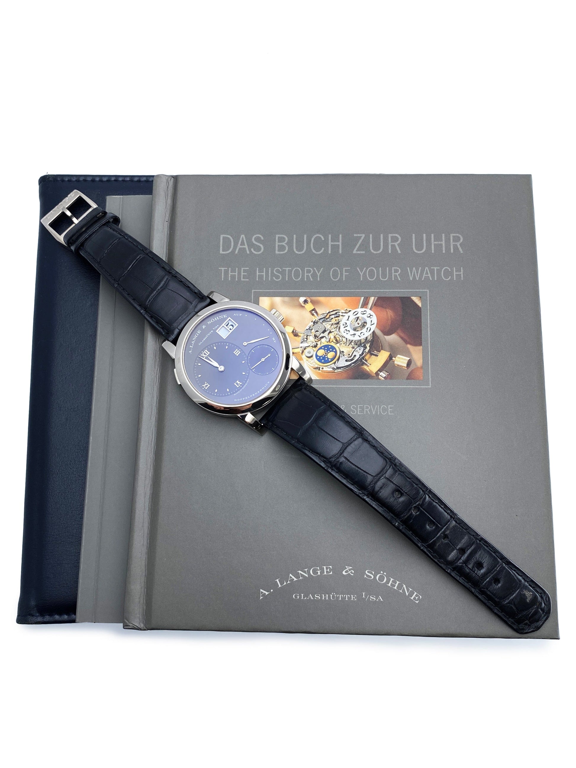 A. Lange & Sohne Lange Lange 1 101.030 Gray Dial Mens Watch Papers