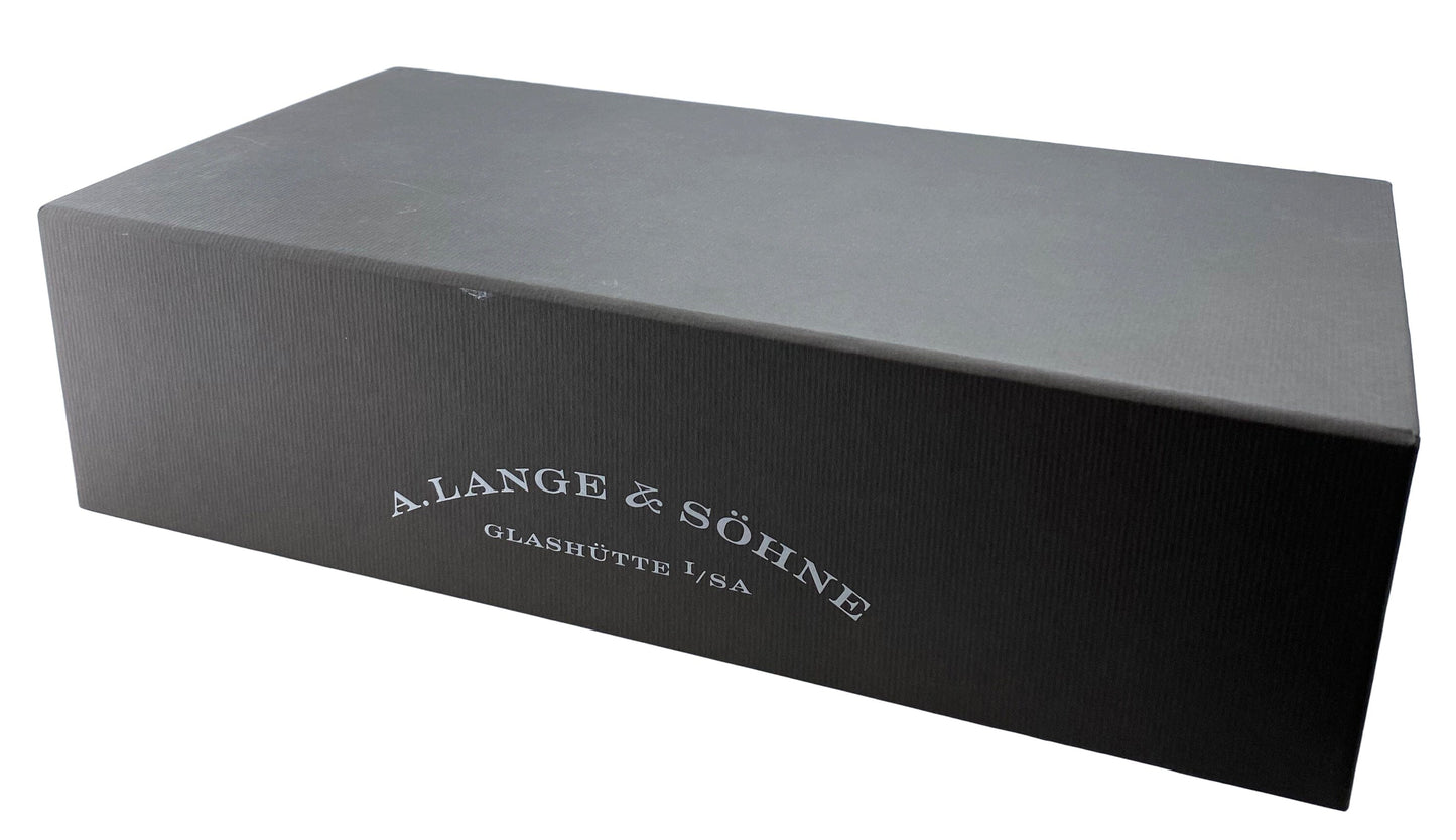 A. Lange & Sohne Saxonia Thin 201.027 18K White Gold Watch Box Papers