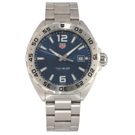 Tag Heuer Formula 1 WAZ1118 41mm Stainless Steel Watch