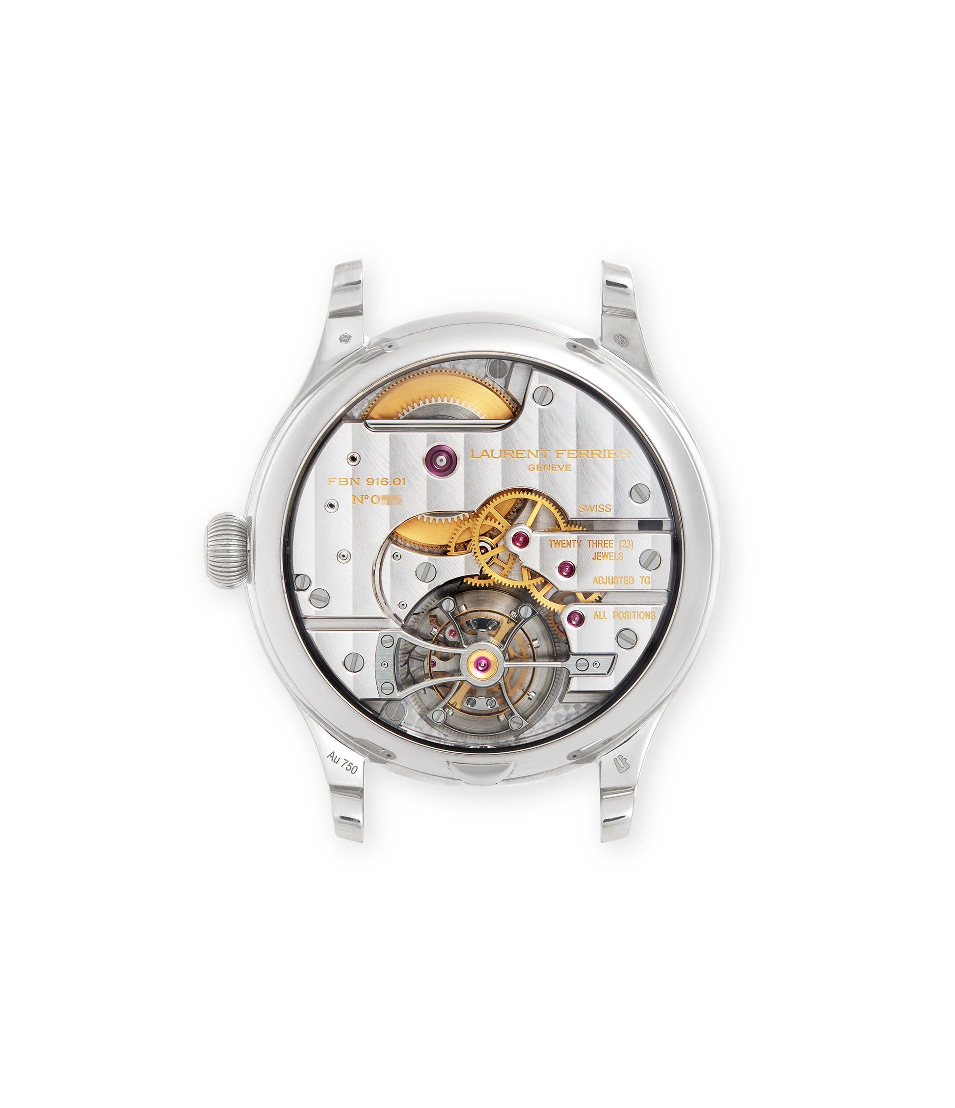 Tourbillon Double Spiral | Besançon Certified | 39mm | White Gold