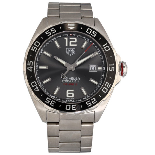 Tag Heuer Formula 1 WAZ2011 43mm Stainless Steel Watch