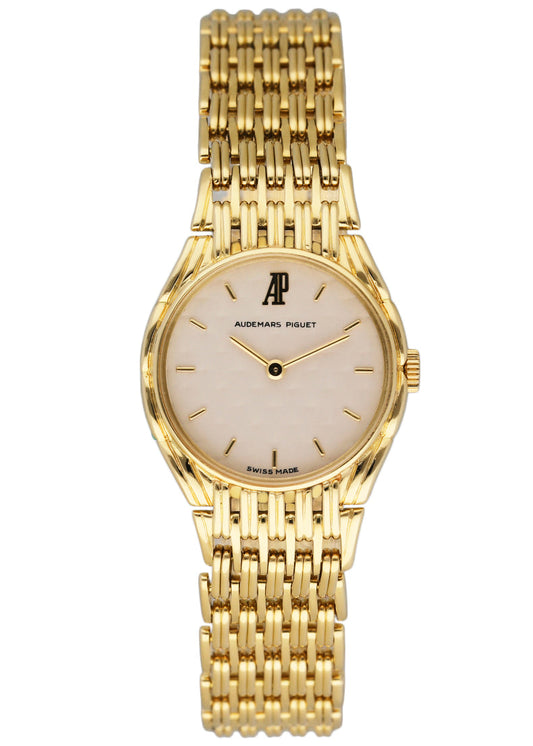 Audemars Piguet 18K Yellow Gold Ladies Watch Service Card