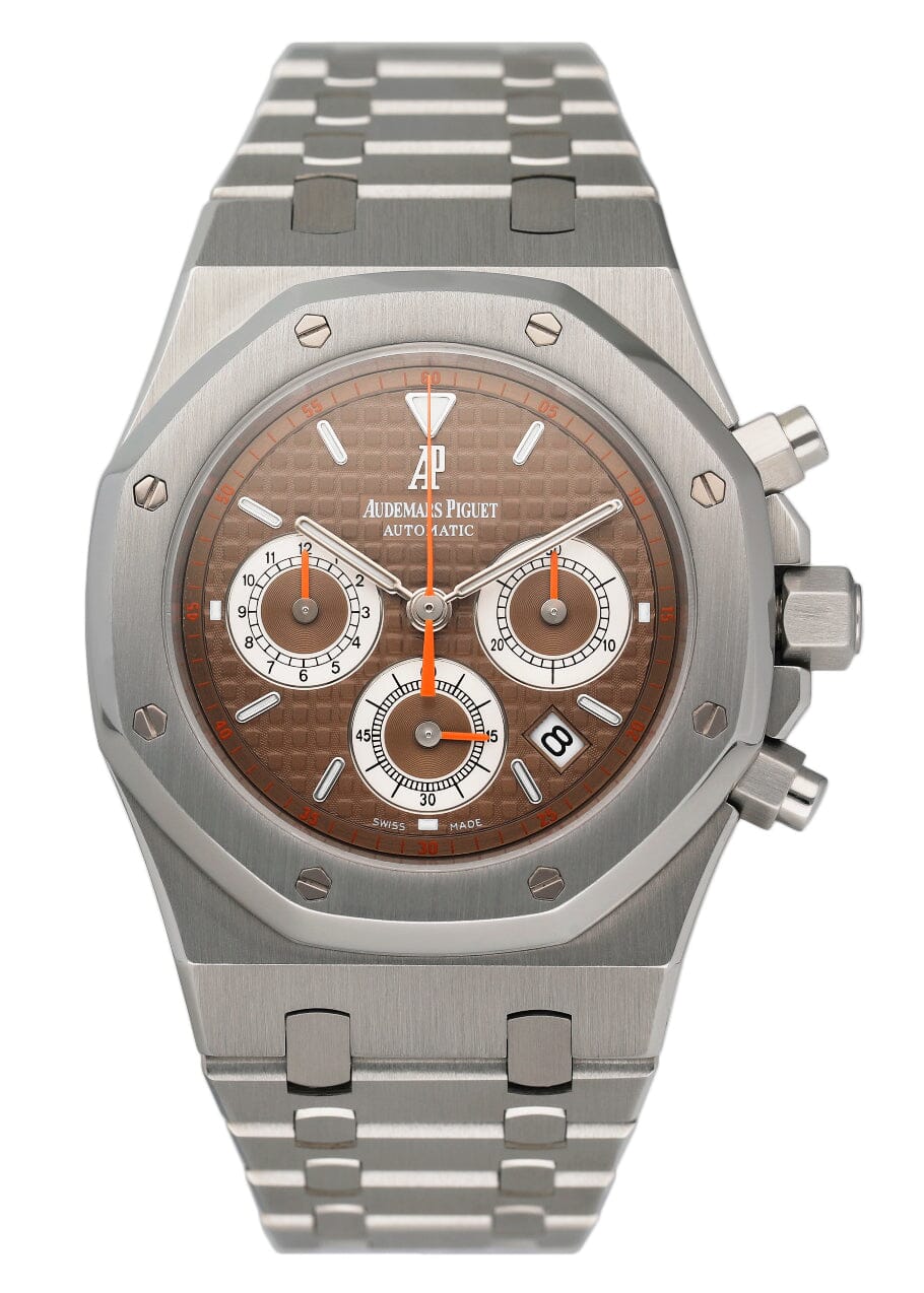 Audemars Piguet 26300ST Brown Dial Mens Watch With Papers