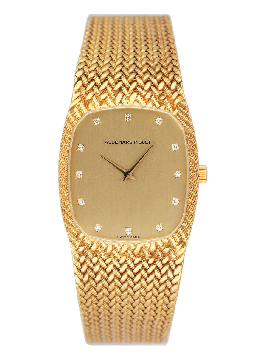 Audemars Piguet 4579/519 BA Diamond Champagne Ladies Watch Papers