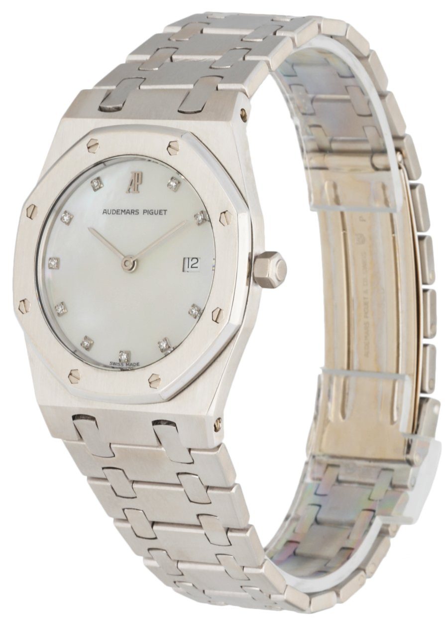 Audemars Piguet 56175PT Royal Oak MOP Dial Platinum Ladies Watch