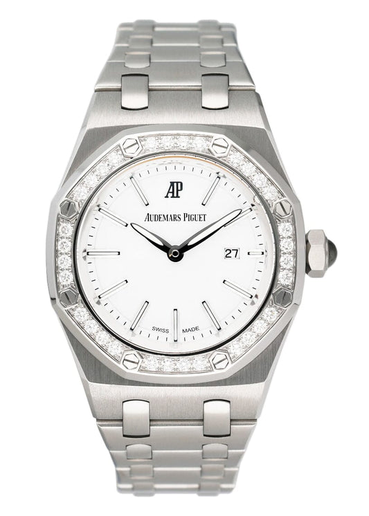 Audemars Piguet 67601ST Diamond White Dial Steel Ladies Watch