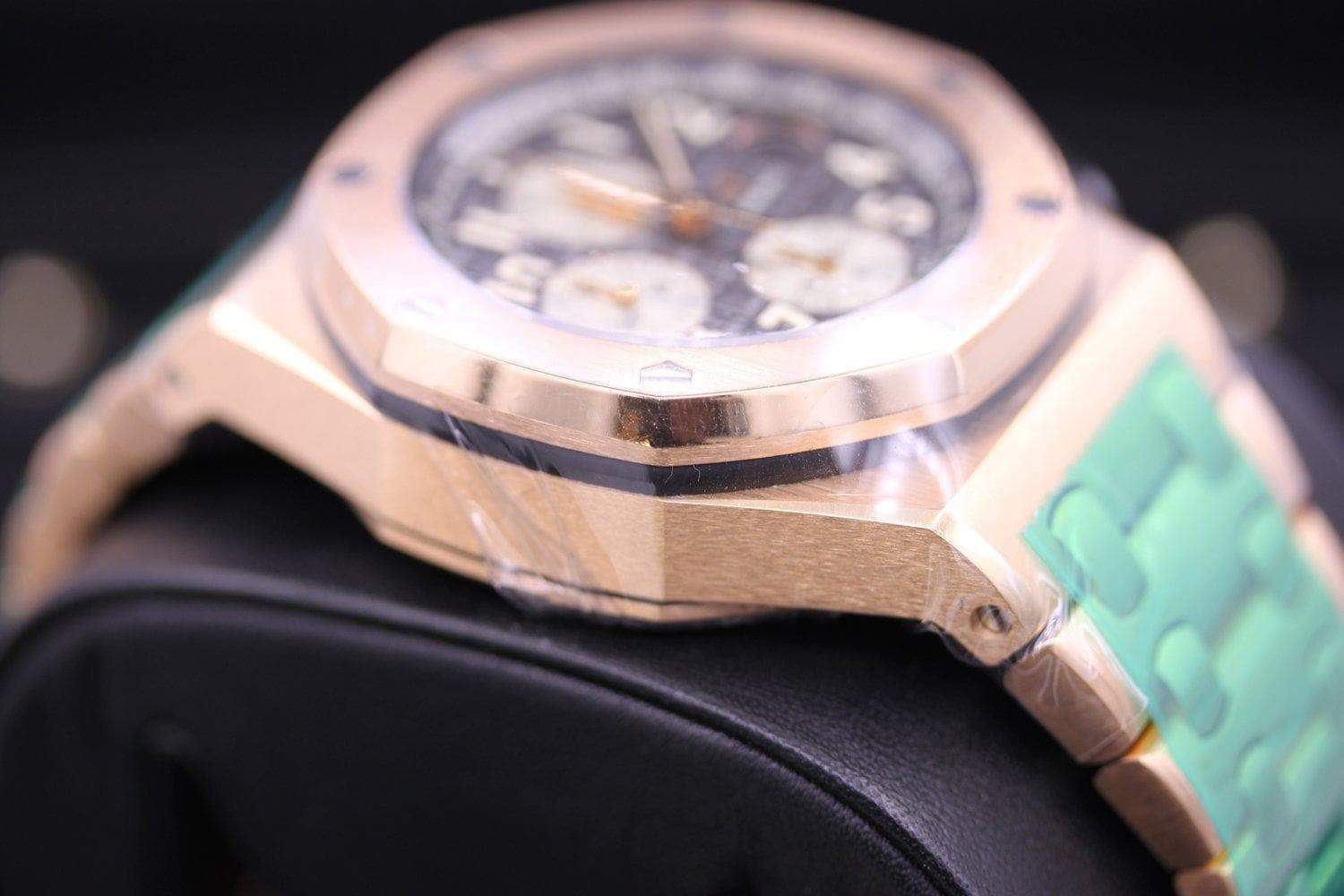 Audemars Piguet "Brick" Royal Oak Offshore Chronograph 42mm 26470OR Grey Dial