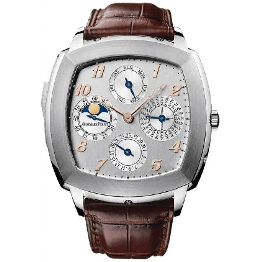 Audemars Piguet Classic Tradition Perpetual Calendar 50mm 26052BC Silver Dial