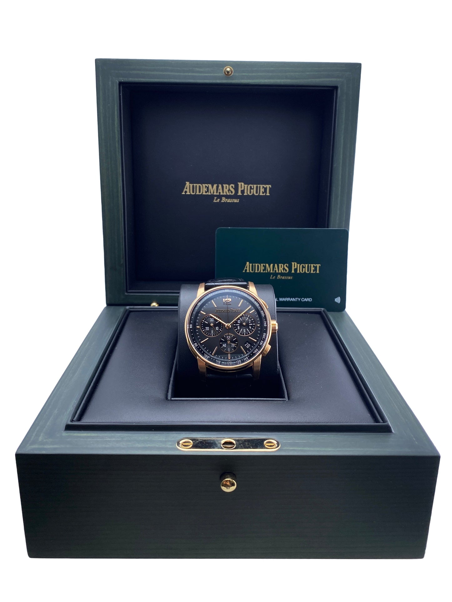 Audemars Piguet Code 11.59 26393NR Smoked Grey Dial Mens Watch Box Papers