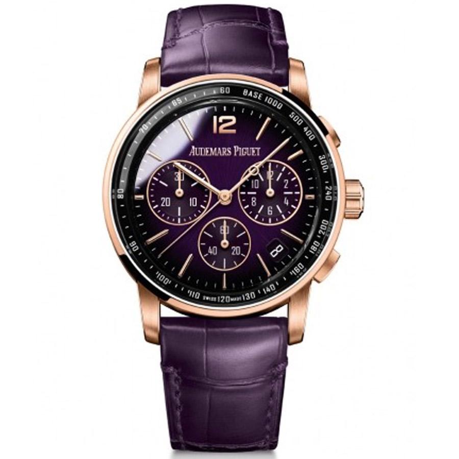 Audemars Piguet Code 11.59 41mm 26393OR Purple Dial