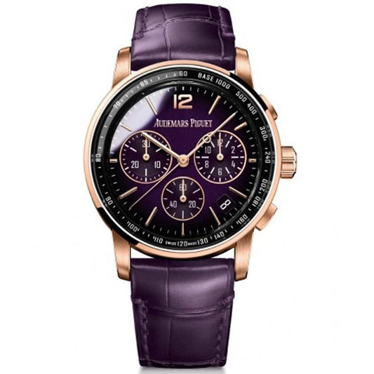 Audemars Piguet Code 11.59 41mm 26393OR Purple Dial