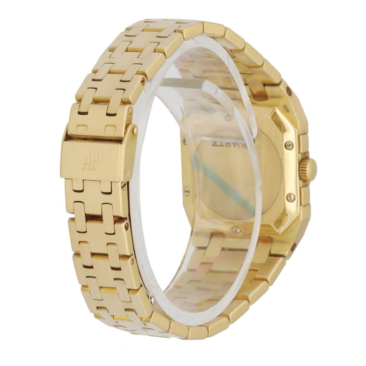 Audemars Piguet 18K Yellow Gold & Diamond Dial Ladies Watch