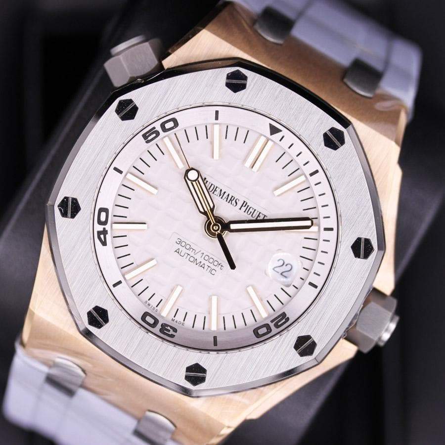 Audemars Piguet Limited Edition Japan Royal Oak Offshore Diver 15711IO 42mm Grey Dial