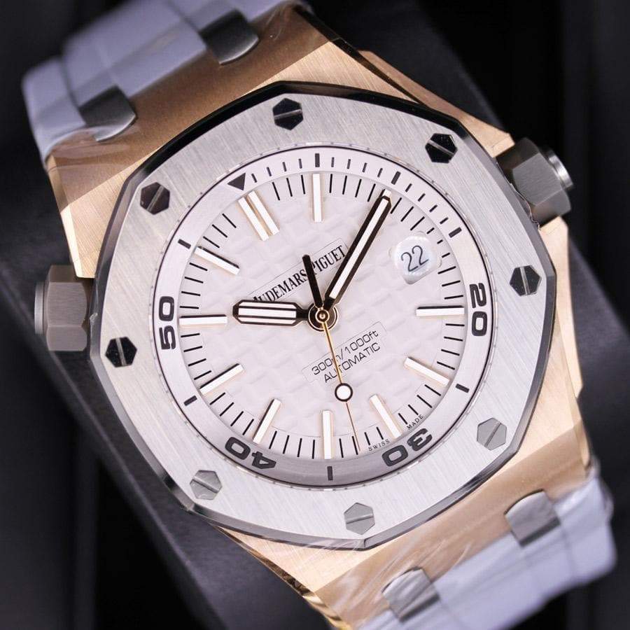 Audemars Piguet Limited Edition Japan Royal Oak Offshore Diver 15711IO 42mm Grey Dial