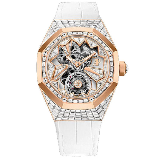 Audemars Piguet Limited Edition Royal Oak Concept Flying Tourbillon 38mm 26228OR Openworked Diamond Dial