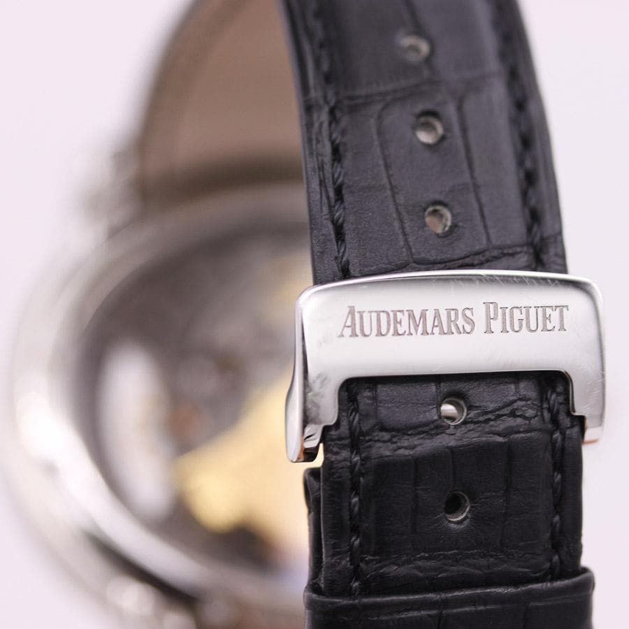 Audemars Piguet Millenary 4104 47mm 15350ST Black/Openworked Dial Pre-Owned