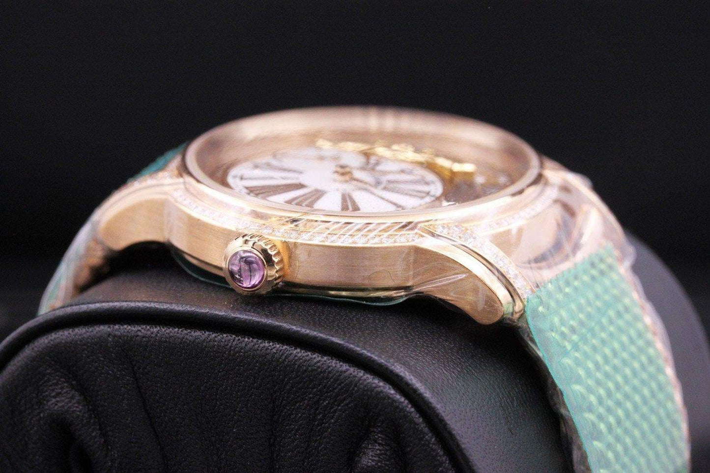 Audemars Piguet Millenary Hand-Wound 39mm 77247OR Openworked/Mother of Pearl Dial