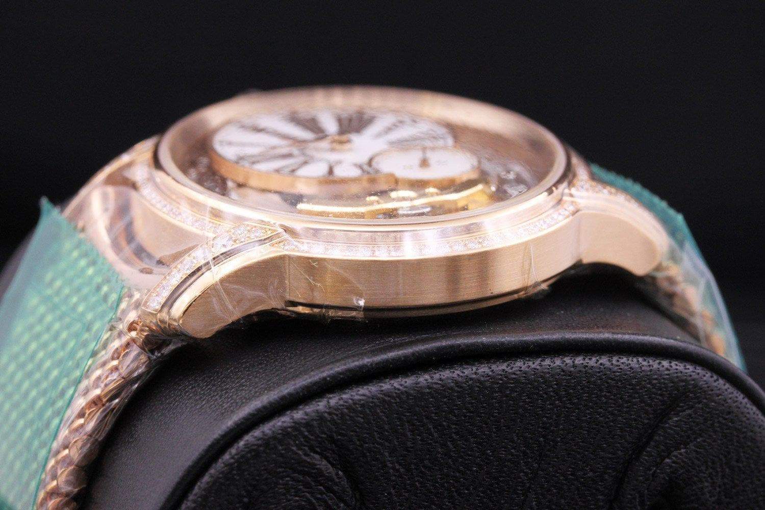 Audemars Piguet Millenary Hand-Wound 39mm 77247OR Openworked/Mother of Pearl Dial