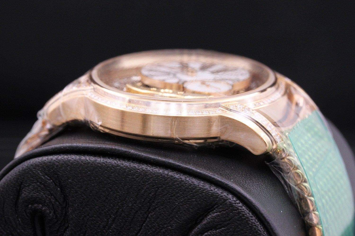 Audemars Piguet Millenary Hand-Wound 39mm 77247OR Openworked/Mother of Pearl Dial