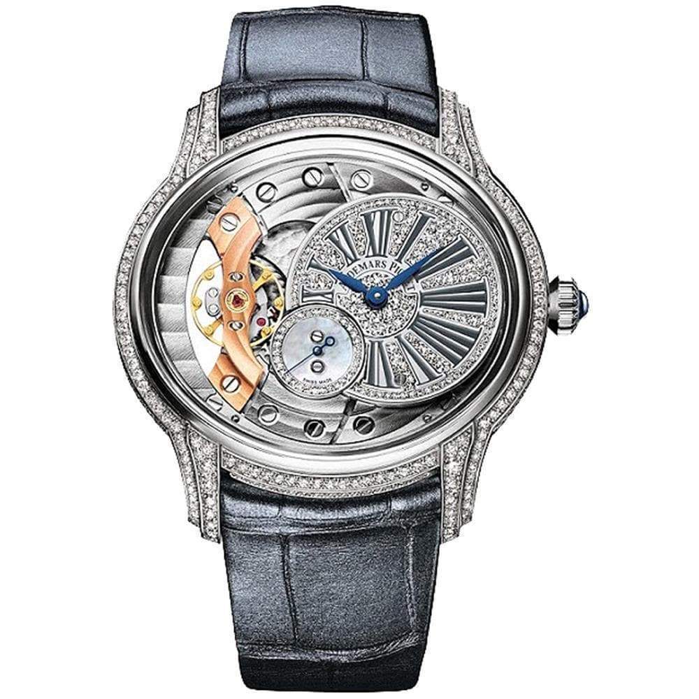 Audemars Piguet Millenary Hand-Wound 39mm 77248BC Openworked/Diamond Dial