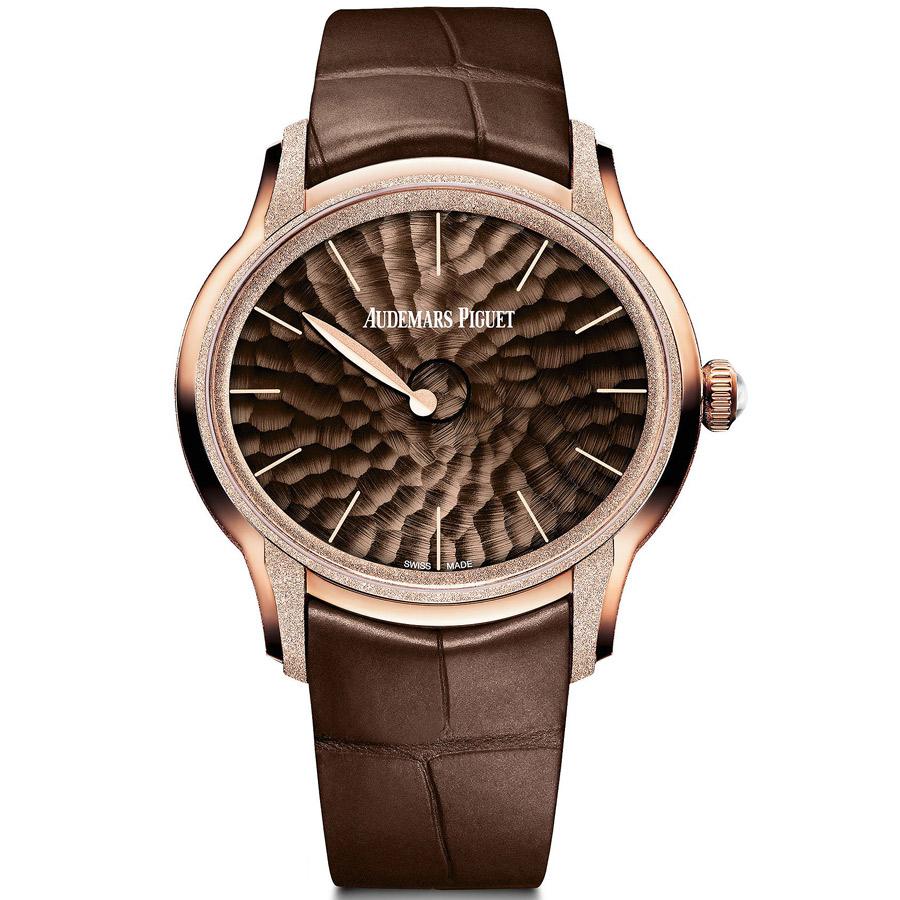 Audemars Piguet Millenary Philosophique Frosted 39mm 77266OR Brown Dial