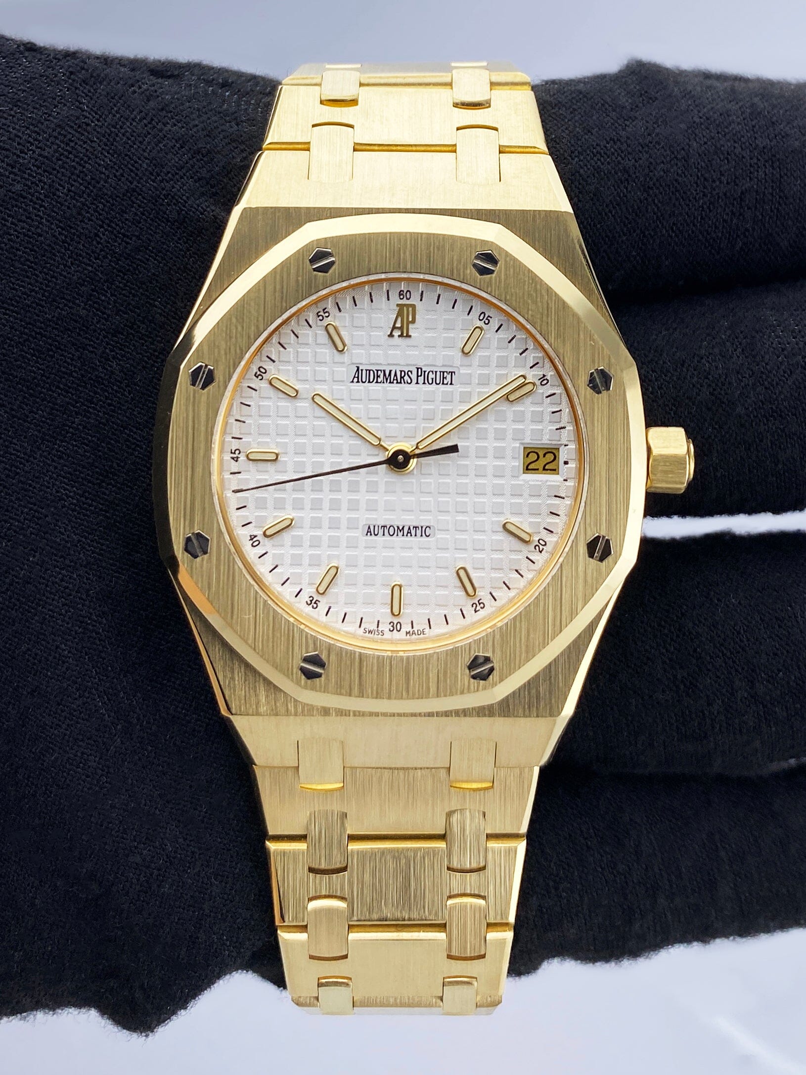 Audemars Piguet Royal Oak 14790BA 18K Yellow Gold Mens Watch