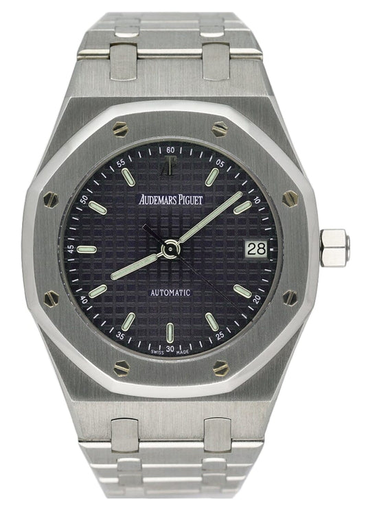 Audemars Piguet Royal Oak 14790ST Blue Dial Mens Watch