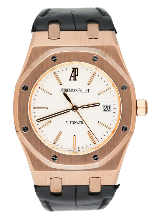 Audemars Piguet Royal Oak 15300OR White Dial Mens Watch