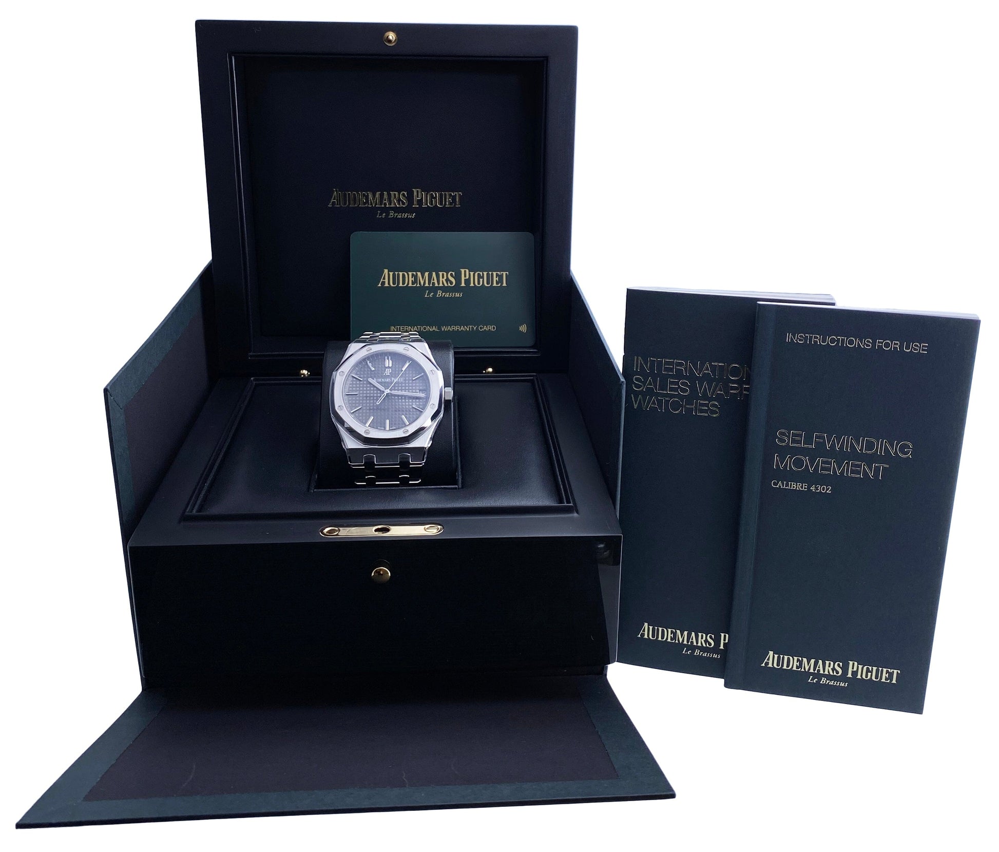 Audemars Piguet Royal Oak 15500ST Gray Dial Mens Watch Box Papers