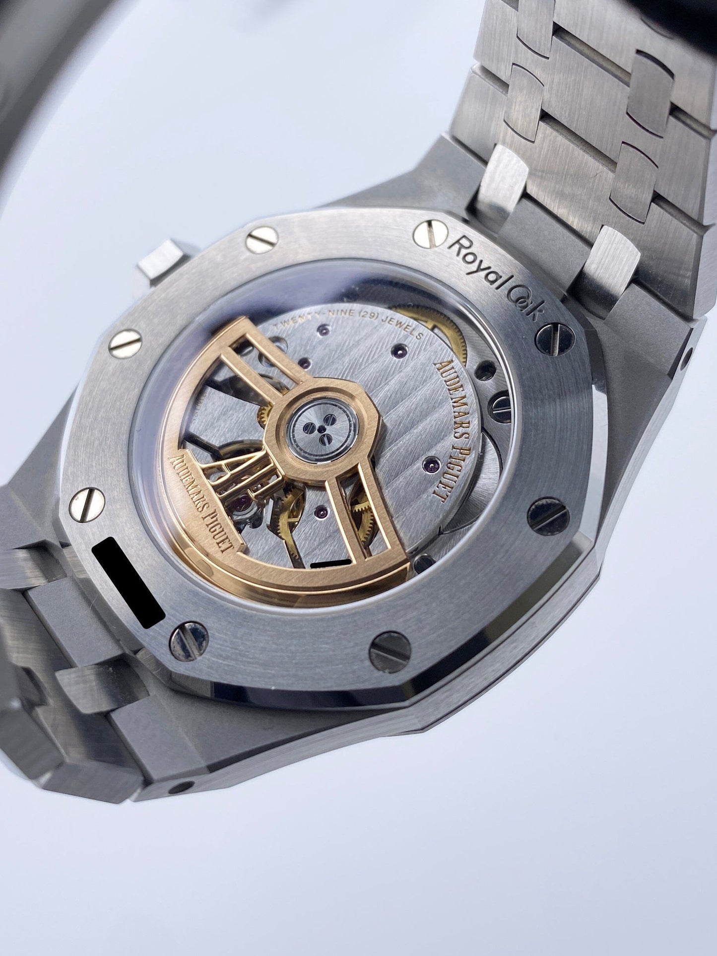 Audemars Piguet Royal Oak 15550ST Gray Dial Mens Watch Box Papers