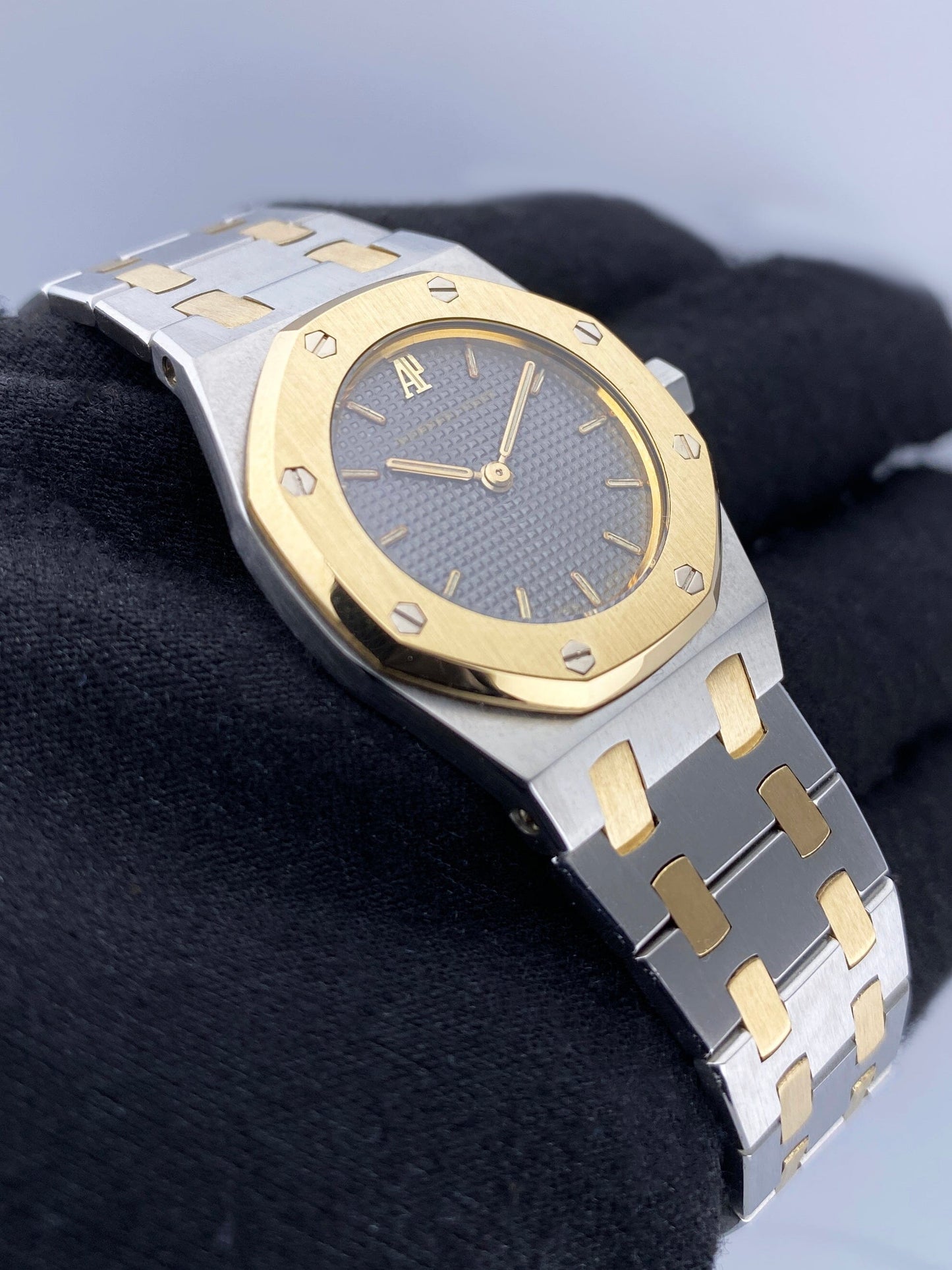 Audemars Piguet Royal Oak 18K Yellow Gold Steel Ladies Watch