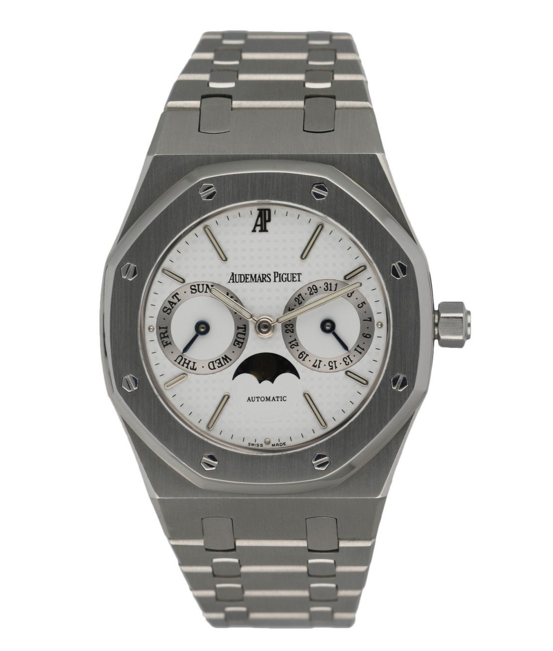 Audemars Piguet Royal Oak 25594ST Stainless Steel Moonphase Men's Watch Full Set