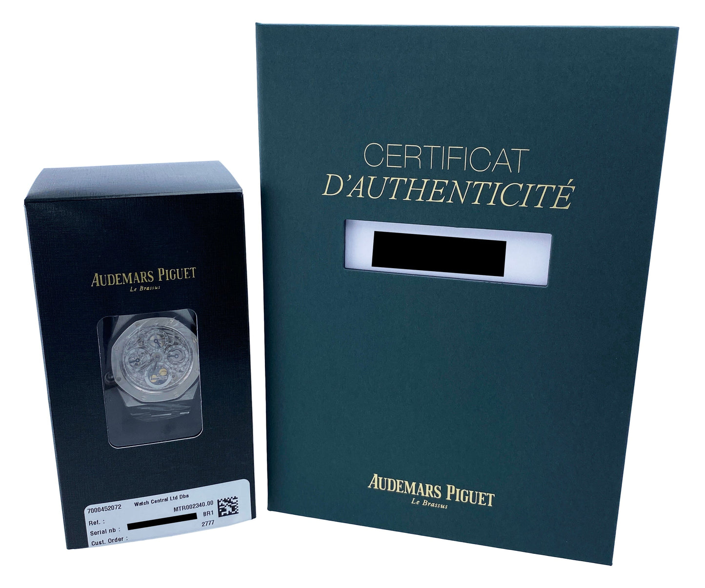 Audemars Piguet Royal Oak 25829ST Perpetual Calendar Mens Watch Box Papers