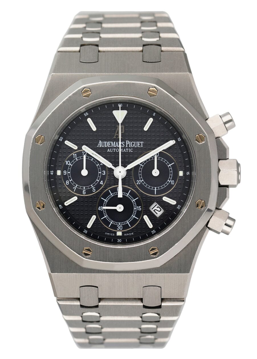 Audemars Piguet Royal Oak 25860ST Blue Dial Mens Watch With Papers