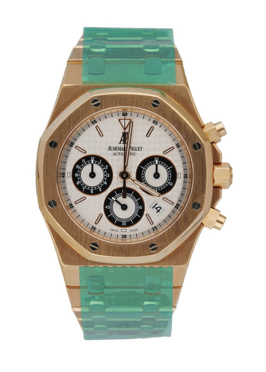 Audemars Piguet Royal Oak 26022OR 18K Rose Gold Chronograph Box & Papers