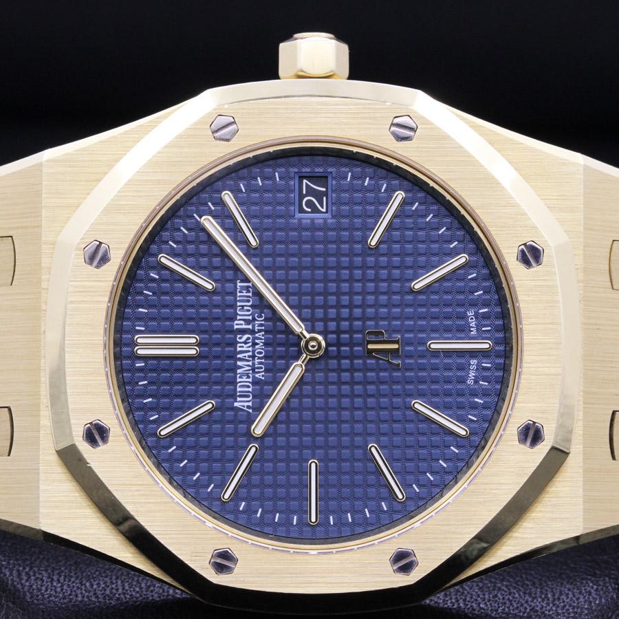 Audemars Piguet Royal Oak "Jumbo" Extra-Thin 39mm 15202BA Blue Dial Pre-Owned