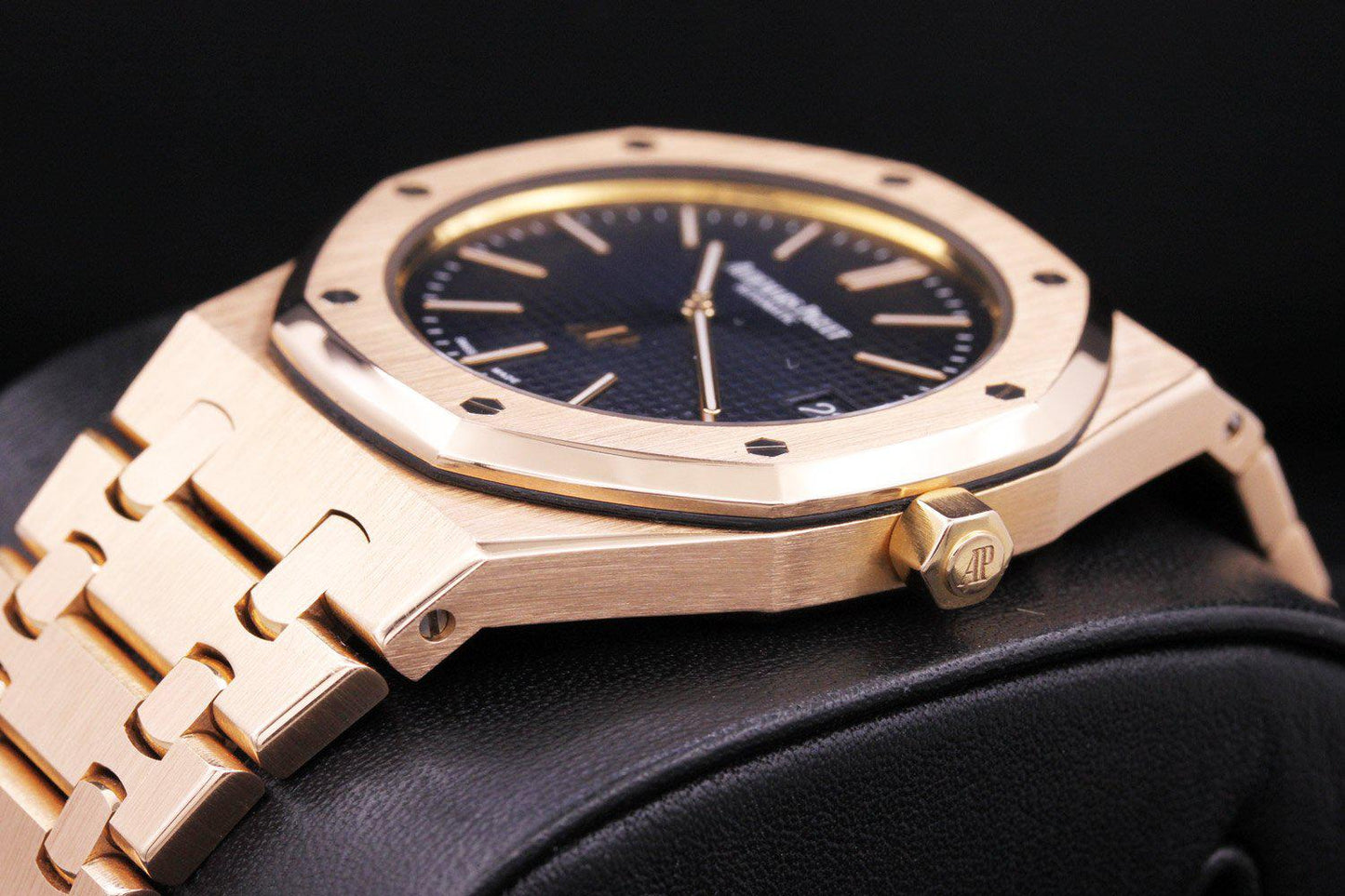 Audemars Piguet Royal Oak "Jumbo" Extra-Thin 39mm 15202OR Blue Dial Pre-Owned