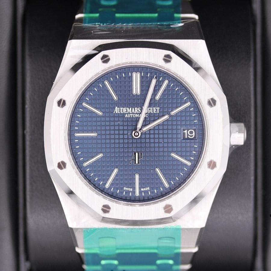 Audemars Piguet Royal Oak "Jumbo" Extra-Thin 39mm 15202ST.OO.1240ST.01 Blue Dial