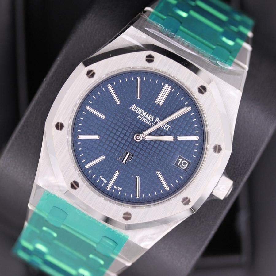 Audemars Piguet Royal Oak "Jumbo" Extra-Thin 39mm 15202ST.OO.1240ST.01 Blue Dial