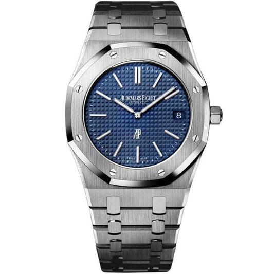 Audemars Piguet Royal Oak "Jumbo" Extra-Thin 39mm 15202ST.OO.1240ST.01 Blue Dial