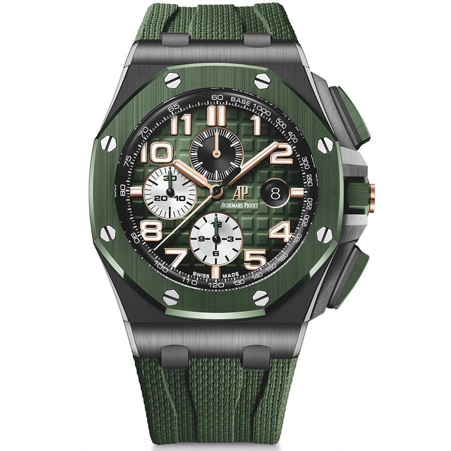 Audemars Piguet Novelty Royal Oak Offshore Chronograph 44mm 26405CE Green Dial